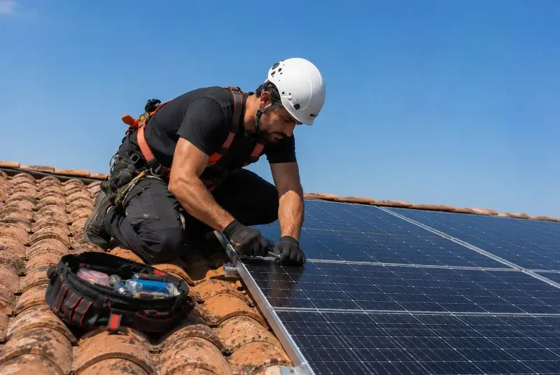 Maintenance et monitoring de panneaux solaires à Saint-Loup-Cammas