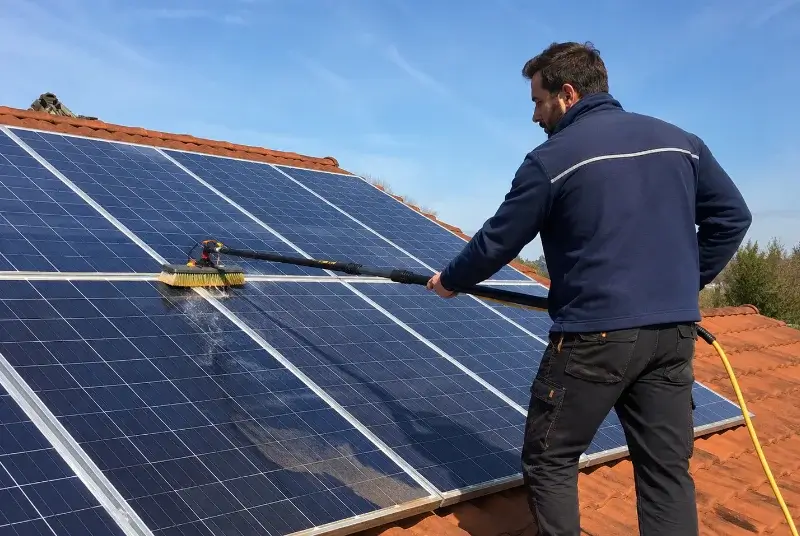 Nettoyage et entretien de panneaux solaires à Saint-Loup-Cammas